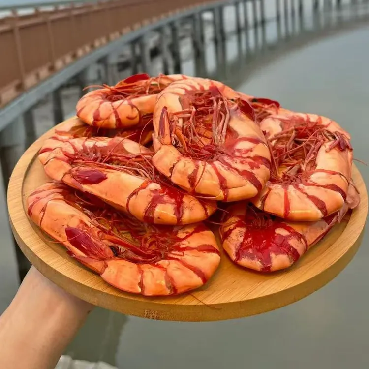 阳江大虾九节虾碳烤深海虾干海鲜干货虾干特级干虾开袋即食烤虾