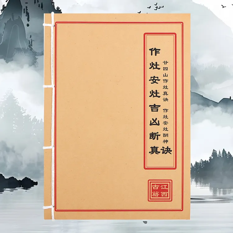 作灶安灶吉凶断诀 通俗易懂 民间收藏 手工线装 道林纸古籍书