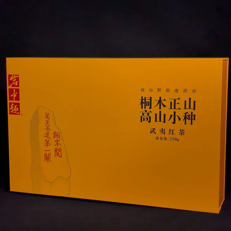 大头哥推荐 武夷红茶高山小种正山小种礼盒 送人自饮半斤装250g