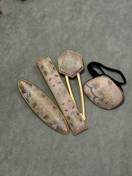 宋锦非遗原创鸭嘴夹