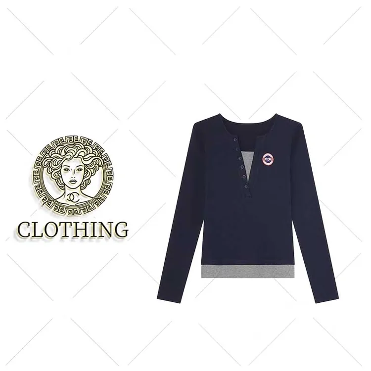 【CLOTHING/原创设计】 B98175新款洋气百搭休闲上衣