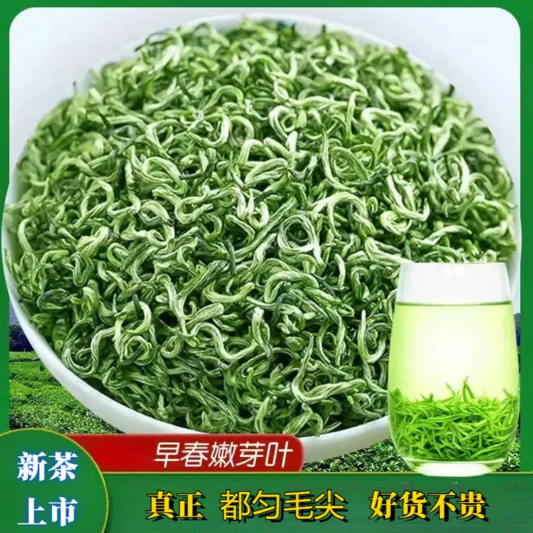 新茶贵州都匀毛尖茶早春新茶特色高山浓香型绿茶明前散装果香茶叶