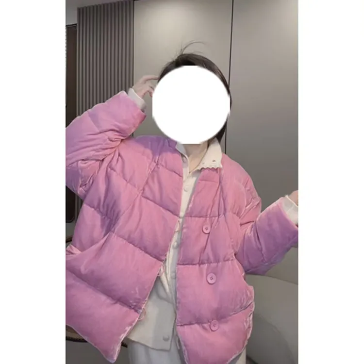 2025冬季新款宽松保暖棉服外套女大码胖MM百搭时尚加厚棉衣棉袄潮