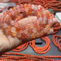 南红玛瑙手链未镶嵌