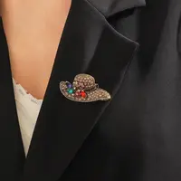 帽子百搭精美胸针（50077）