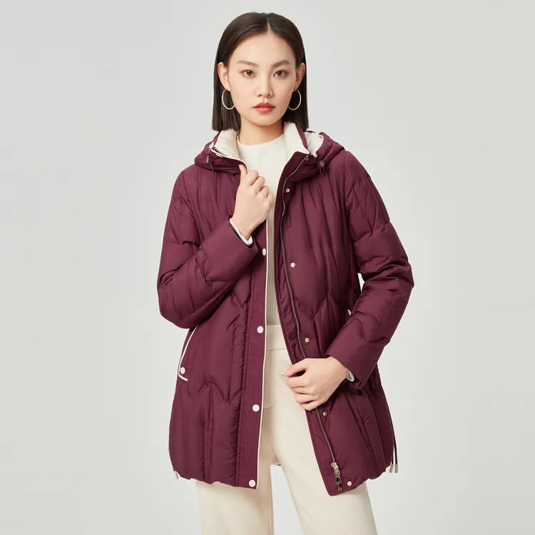 【优雅CEO】娜尔思鹅绒服户外保暖羽绒外套NR00740Q7/NR00777A5