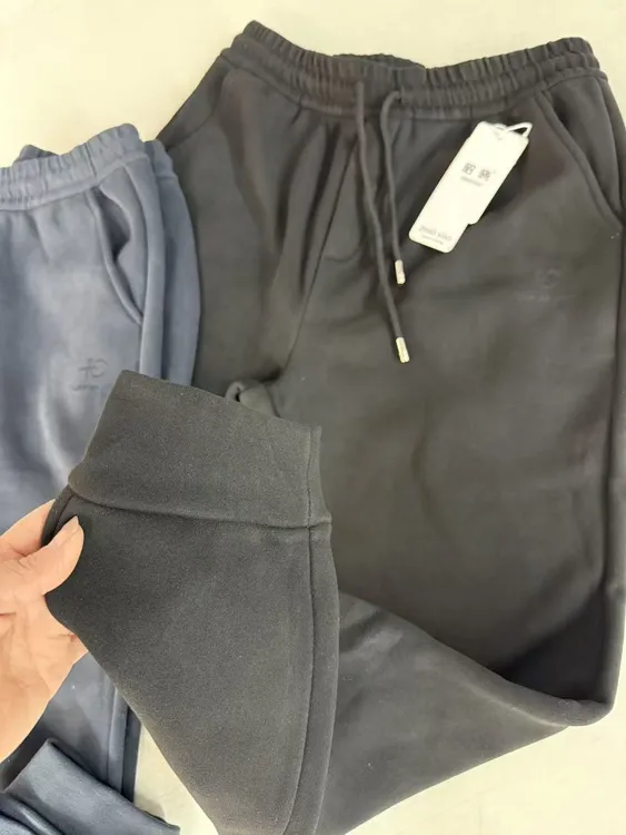 男士加绒加厚防风裤