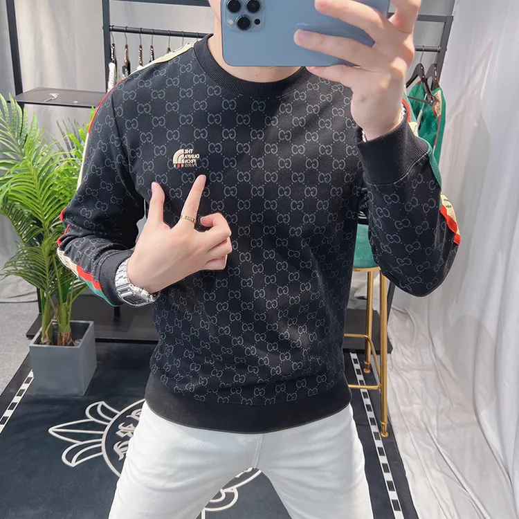 SOHEBENAHT/锡芝班拿高端长袖卫衣男欧洲站秋冬季潮流大牌欧货