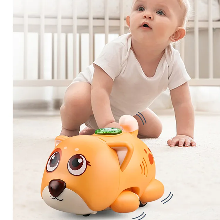 纽奇萌宠柯基 婴儿学爬智能互动小狗益智宝宝1-3岁2抬头练习实验