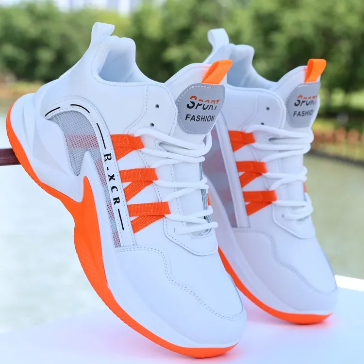 篮球鞋男生秋季新款跑步鞋耐磨学生青少年高帮减震专业实战运动鞋