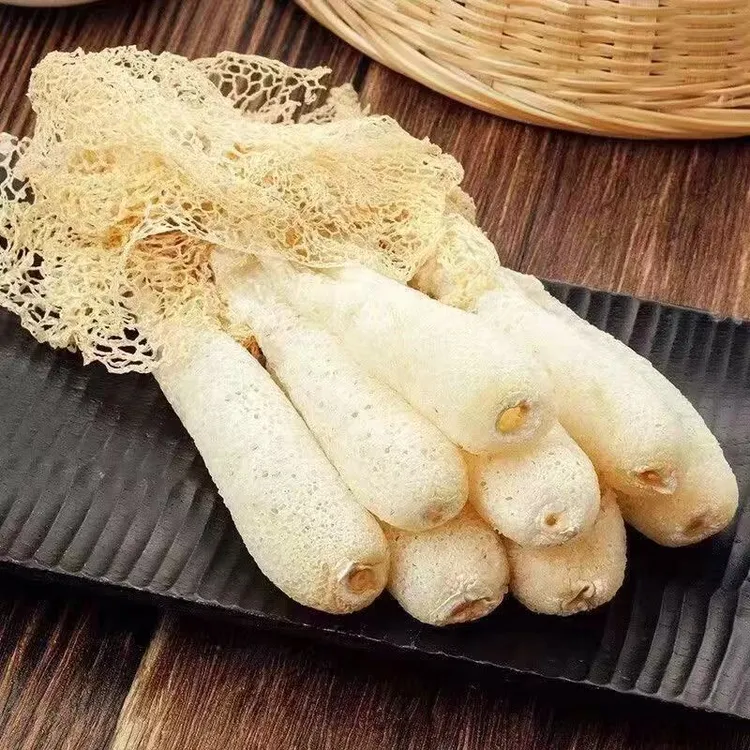 头茬竹荪【到手3包】古田无硫新货竹荪干货食用菌菇可煲汤涮火锅