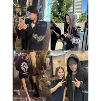 徐秋阳   克罗黑卫衣  秋季新款百搭时尚休闲显瘦显白卫衣13085-1