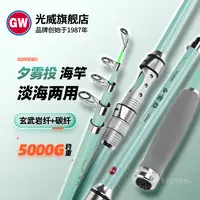 GW/光威夕雾投海竿抛竿超硬调大钓重远投鱼竿专业垂钓渔具