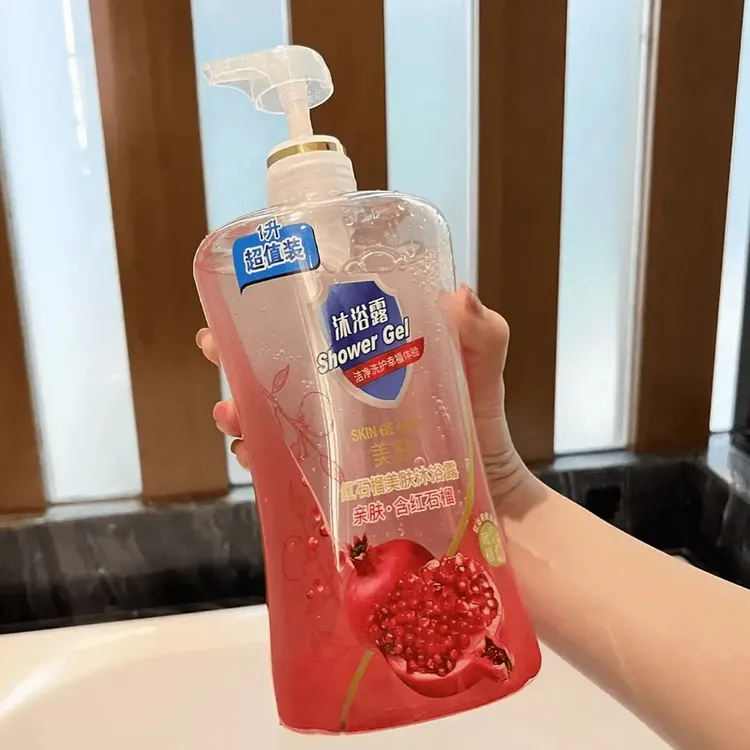 【家庭装大容量】红石榴沐浴露山茶花沐浴液香氛亲肤温和持久留香清