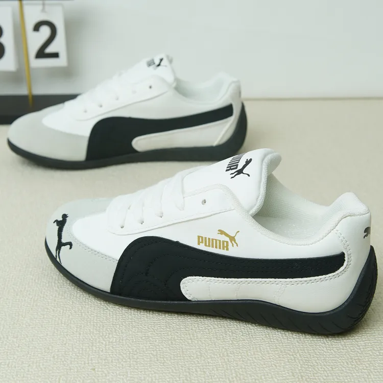 海澜优选【官方正品】欧洲站德训鞋男女款秋季新款复古阿甘鞋休闲