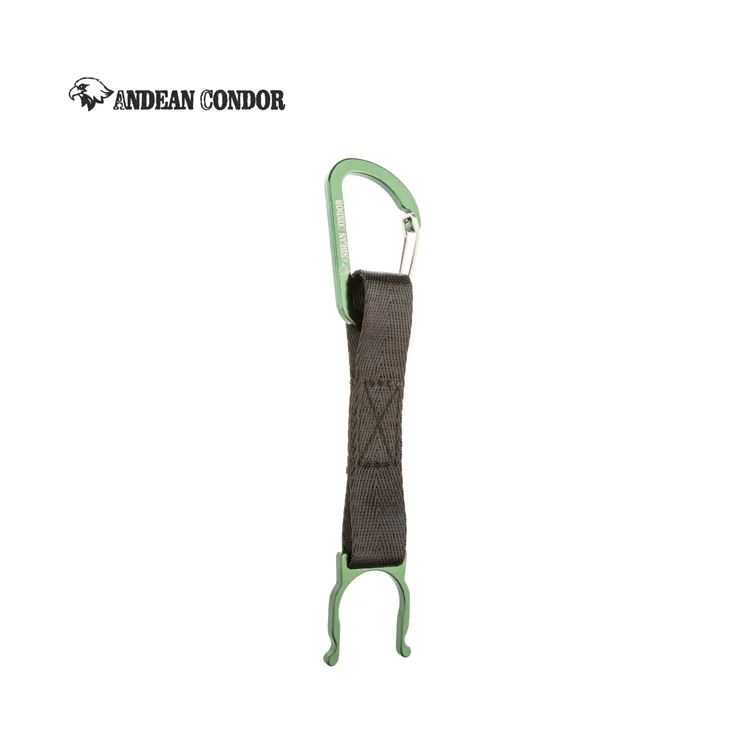 户外水瓶扣挂钩便携式矿泉水壶挂绳扣多功能小挂瓶子铝合金快挂