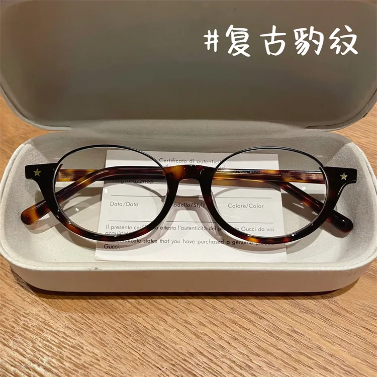 韩版板材高品质书呆子下半框眼镜女近视可配度数复古素颜神器黑框