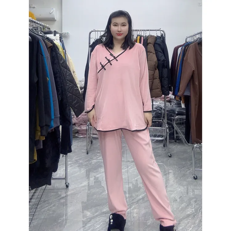 【胡小肥】12保暖大码家居服睡衣23455宽松绒长袖舒适冬季百搭休闲