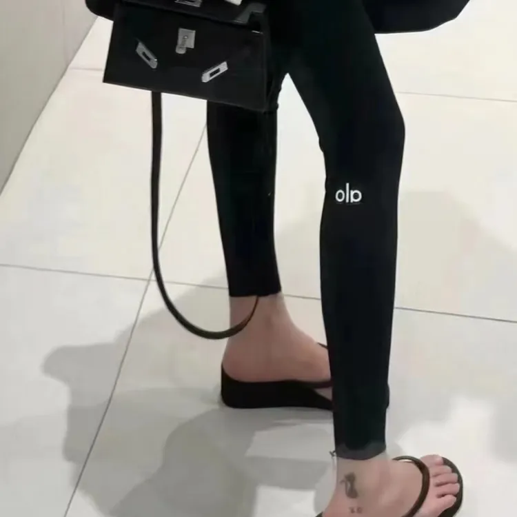 春秋新款无尴尬线高腰显瘦软糯舒适芭比裤