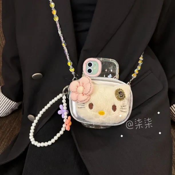 【手机背夹-不含壳】新版KT猫手机背夹时尚潮流通用型号