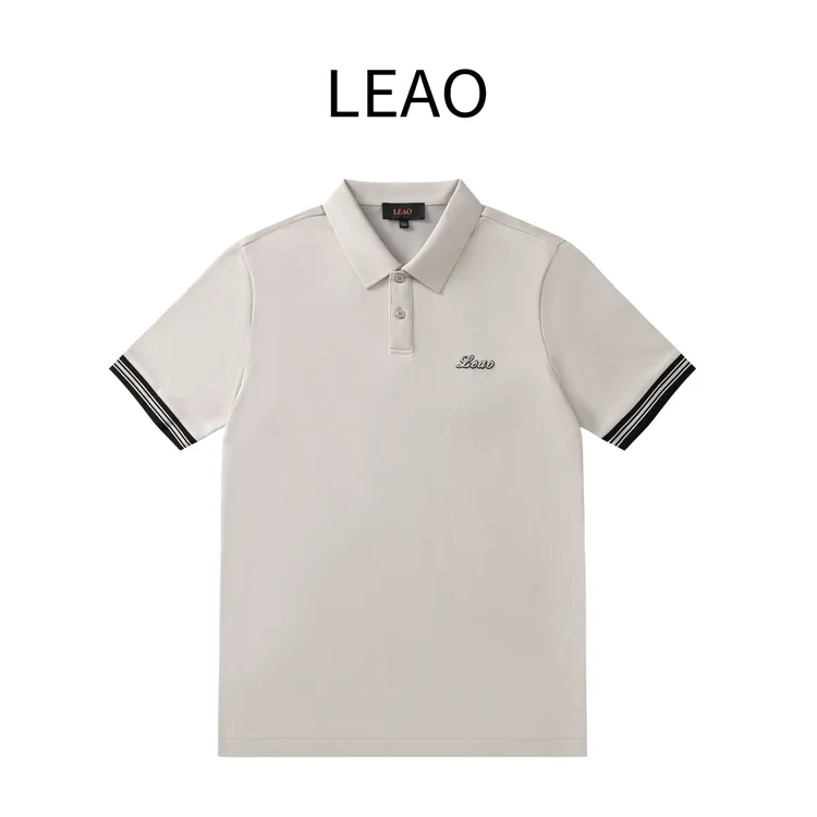 LEAO男装秋冬高奢经典男士Polo衫轻奢打底衫