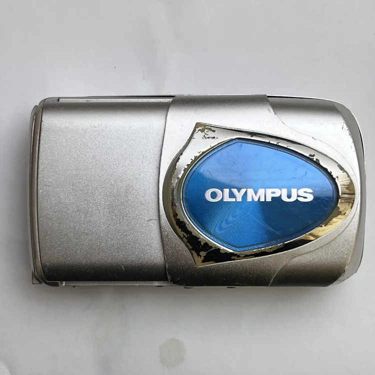 9新 Olympus/奥林巴斯 奥林巴斯蓝盾U15胶片微瑕带128MB自备读卡