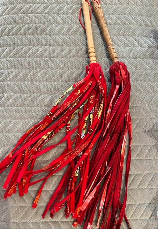 手工老式灰尘打子布掸子拍打纯手工除尘