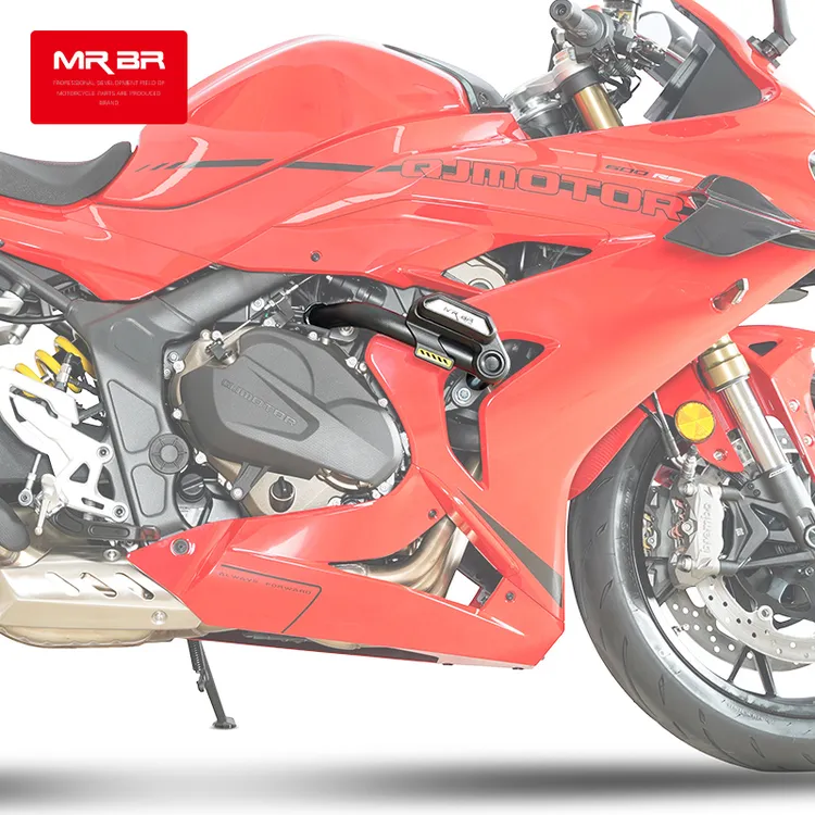MRBR适配钱江QJMOTOR赛600rs护杠防摔保险杠追600摩托车改装配件