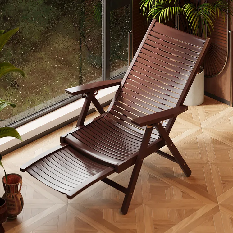 折叠椅躺椅折叠午休可躺可坐可睡家用椅子懒人椅可躺睡觉竹躺椅子