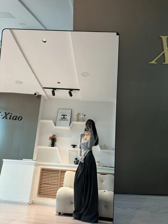 【小小辣专属】西装休闲高腰休闲裤宽松小个子小个子秋季窄版直筒裤