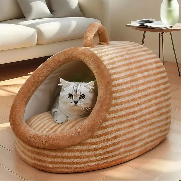 半封闭式加厚保暖四季通用狗窝猫窝冬季保暖宠物窝