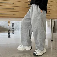 【弯刀运动裤】男童裤子春装新款运动裤春秋款卫裤潮|25ak24