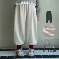 新品【绒绒裤】蓝小爸童装女童束脚裤冬季新款休闲加绒保暖儿童