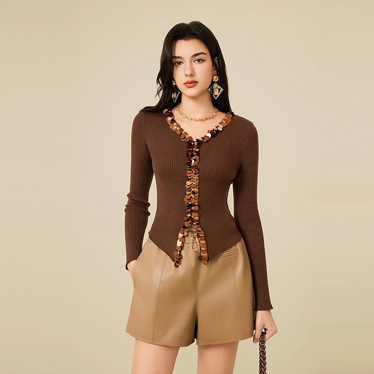 BADINA毛针织衫654Q112