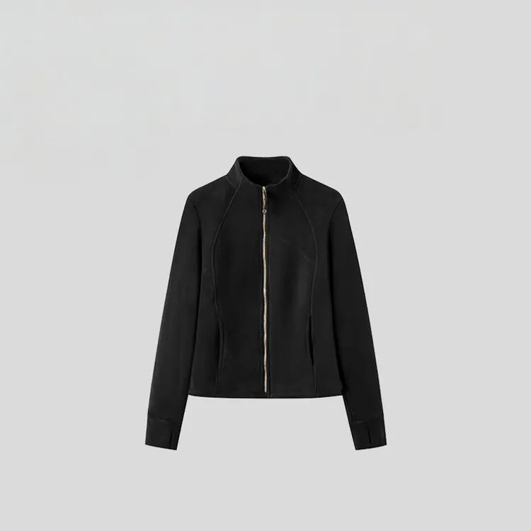 【天邑严选】LULU重磅双面奥粒绒防风立领外套-R014