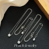 非金属仿水晶项链 《高级缪斯》锆石可调项链XP03多样性发一