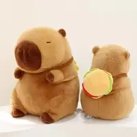 汉堡卡皮巴拉公仔40cm 误差2-3cm左右