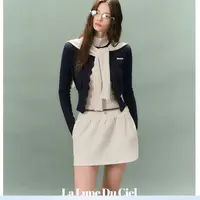 【LaluneDuCiel】NEAT·简月系列 5周年店庆 半高领背心针织T恤女