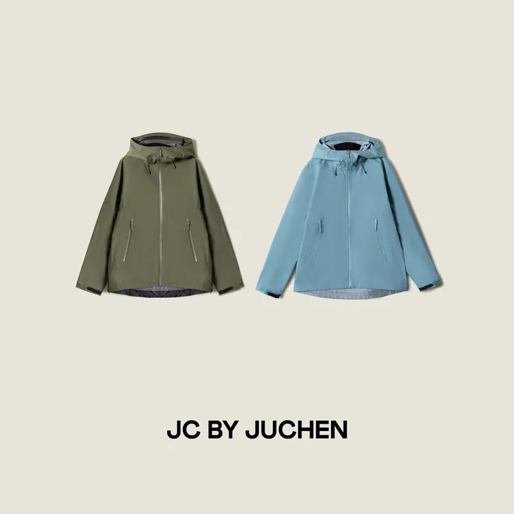 男女同款 全天候户外防水硬壳压胶3D防风防暴雨外套FW102001-212