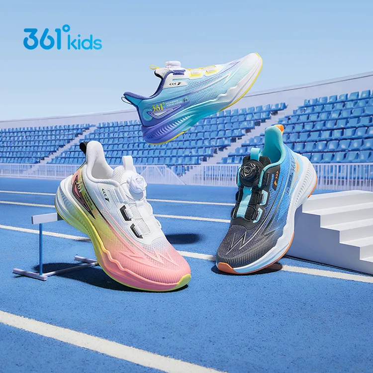 361°kids【闪羚】体考体测跑步鞋夏季男女童透气运动单网减震运动鞋商品图