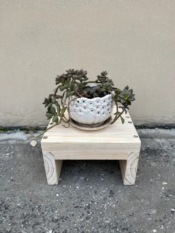 原木盆景几架实木置物架落地盆景观赏台花几花架纯实木