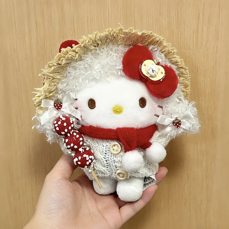 正版hellokitty糖葫芦三丽鸥kt包包挂件圣诞节书包送人生日礼物女