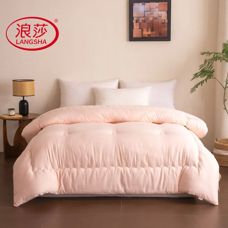 LangSha/浪莎A类大豆纤维冬被加厚春秋被亲肤蓬松保暖可机洗被芯