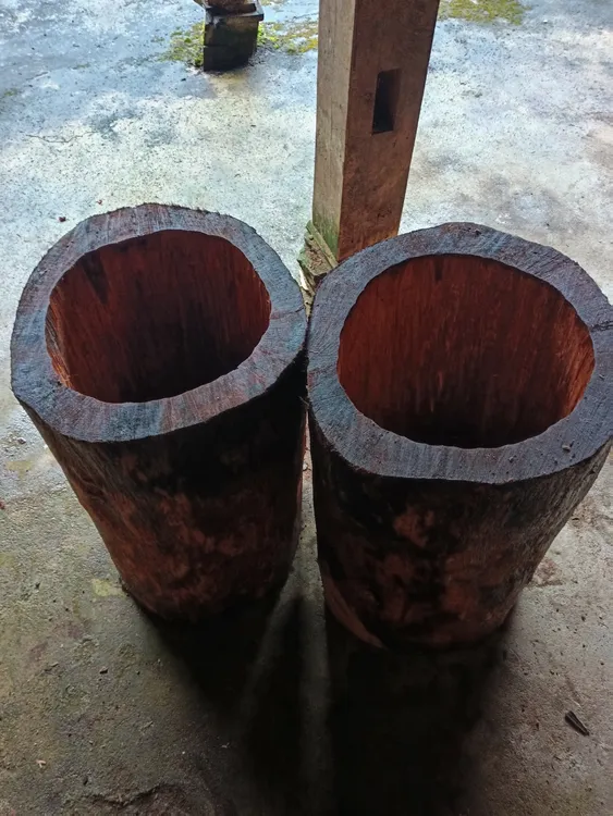 实木圆桶蜂箱加厚冬暖夏凉长60内空24到25厚4至5厘米