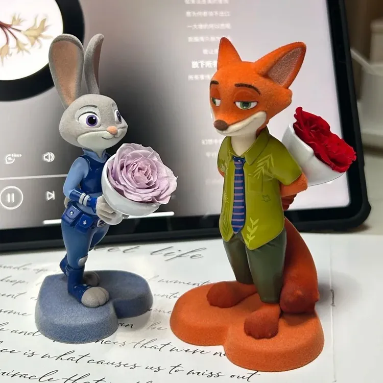 【正版】（代拆）    尼克&朱迪疯狂动物城情人节生日礼物可爱