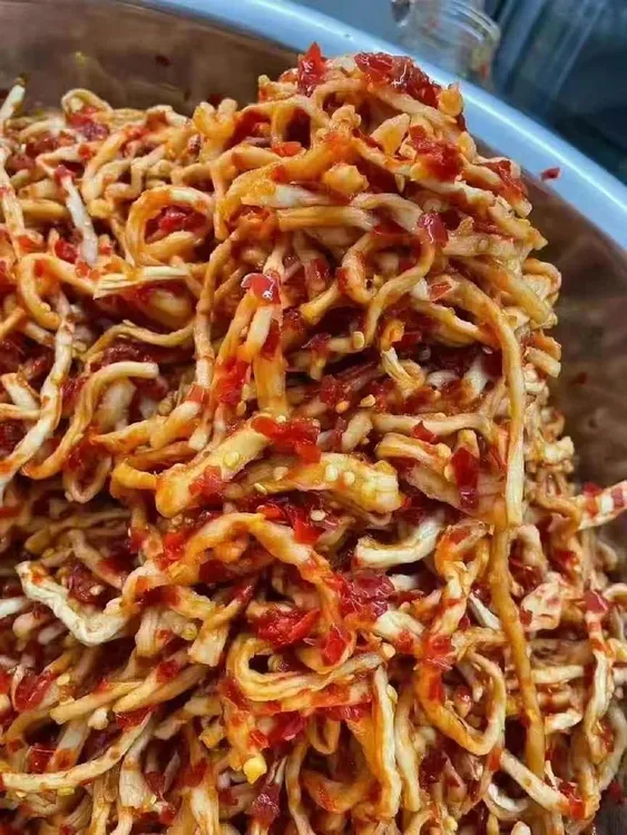 湖南农家无油无糖坛香香辣脆爽萝卜条下饭菜