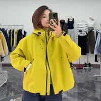 901加绒洋气设计感连帽外套（衣长57左右）