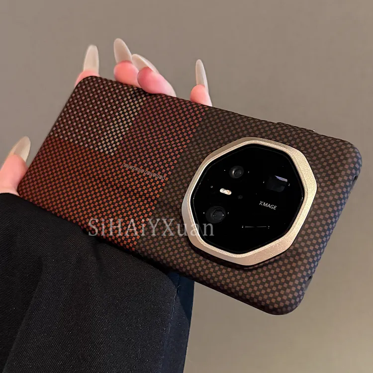 适用华为mate70rs非凡大师手机壳mate80rs仿碳钎维纹60rs高级潮牌