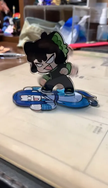 罗小黑战记2周边小黑殴打师傅无限创意亚克力收藏纪念送朋友礼物