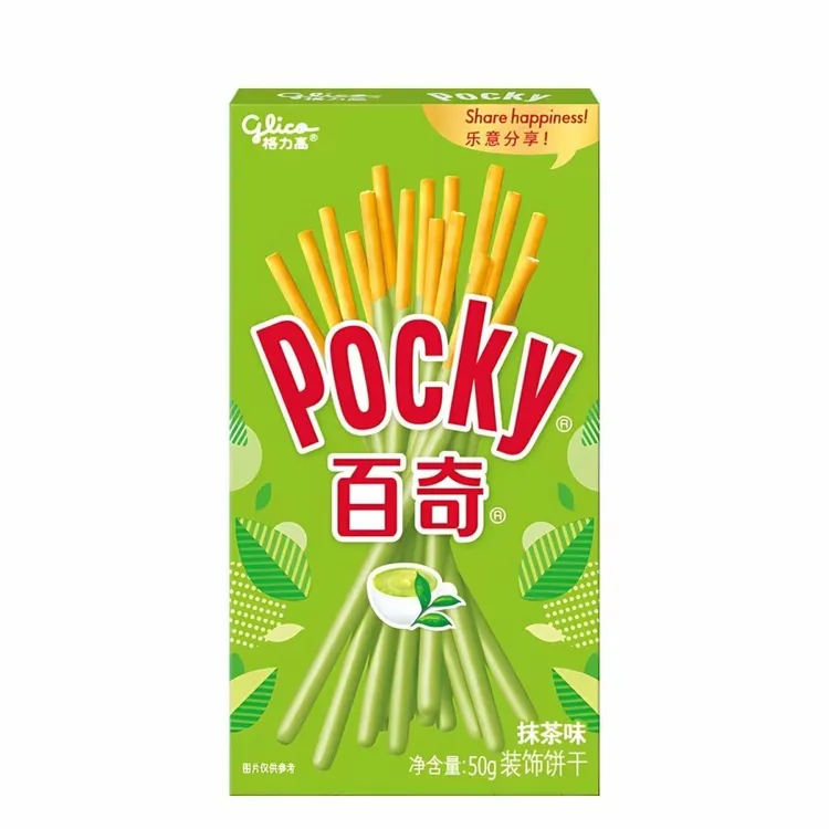 格力高百奇/抹茶味/扁桃仁脆百奇/粒粒牛奶草莓味/蛇果味